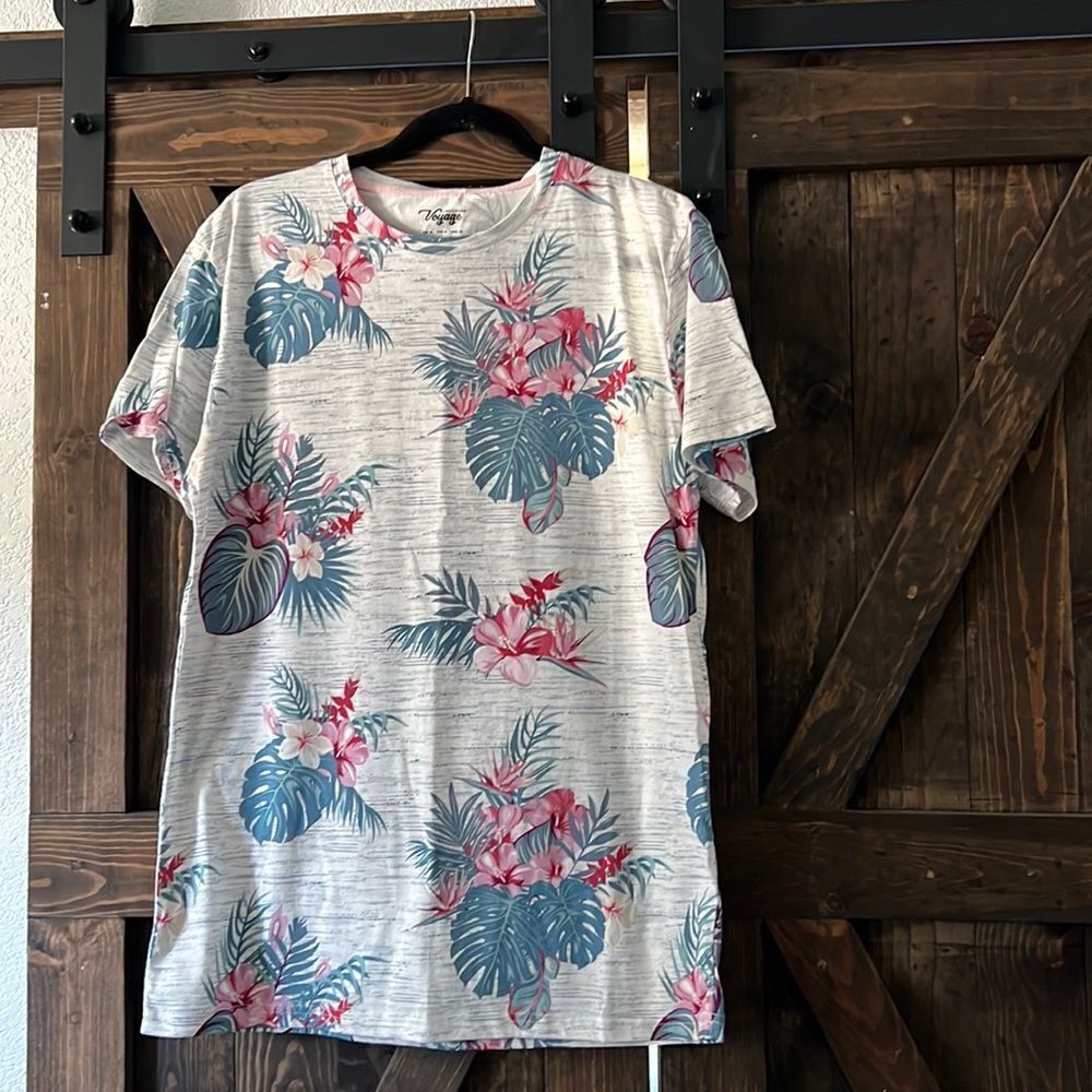 NWT Voyage Shirt by Craft + Flow cancun cotton shirt Sz-Medium